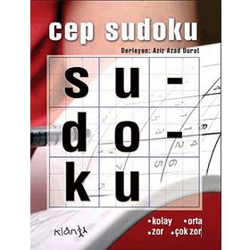 CEP SUDOKU (KOLAY, ORTA, ZOR, ÇOK ZOR) - KOLEKTIF