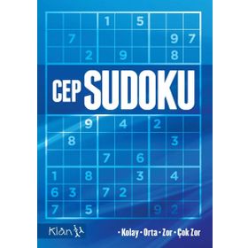 CEP SUDOKU (KOLAY, ORTA, ZOR, ÇOK ZOR) - KOLEKTIF