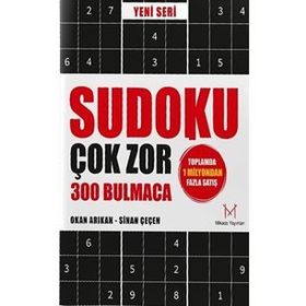 CEP SUDOKU (KOLAY, ORTA, ZOR, ÇOK ZOR) - KOLEKTIF