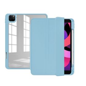 Ceponya Apple iPad Pro 12.9 2022 M2 Kılıf Nort Arkası Şeffaf Standlı Kılıf