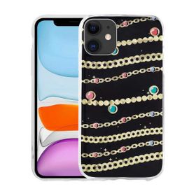 Ceponya Apple iPhone 11 Desenli Sert Elnov Kapak Kılıf