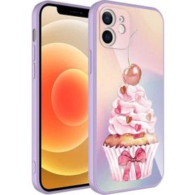 Ceponya Apple İphone 11 Kamera Korumalı Renkli Tasarım Kadife İç Yüzey Silikon Kılıf