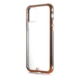 Ceponya Apple iPhone 11 Pro Max Kamera Korumalı Kenarları Renkli Şeffaf Voit Silikon Kılıf