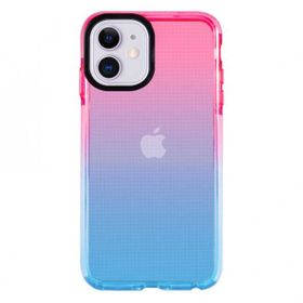 Ceponya Apple iPhone 11 Şeffaf Soft Kenar Tırtıklı Tasarım Silikon Kılıf