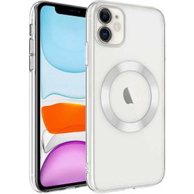 Ceponya Apple iPhone 11 Wireless Şarj Özellikli Sert Pc Riksos Magsafe Kapak Kılıf