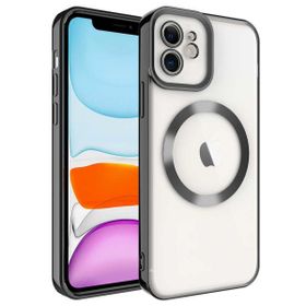Ceponya Apple iPhone 12 Magsafe Wireless Şarj Özellikli Setro Silikon Kılıf
