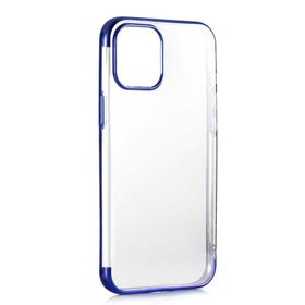Ceponya Apple İphone 12 Mini İnce Köşeleri Renkli Şeffaf Silikon Kılıf
