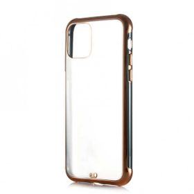 Ceponya Apple İphone 12 Mini Kamera Korumalı Kenarları Renkli Şeffaf Voit Silikon Kılıf
