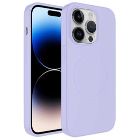 Ceponya Apple iPhone 12 Pro Magsafe Wireless Şarj Özellikli Pastel Renk Silikon Mat Kapak Kılıf