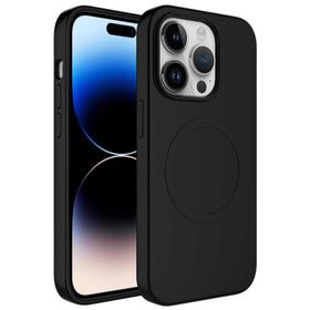 Ceponya Apple iPhone 12 Pro Magsafe Wireless Şarj Özellikli Pastel Renk Silikon Mat Kapak Kılıf