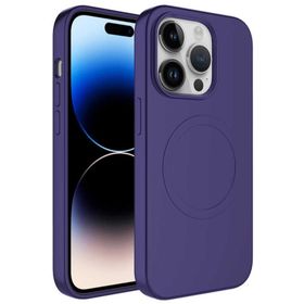 Ceponya Apple iPhone 12 Pro Magsafe Wireless Şarj Özellikli Pastel Renk Silikon Mat Kapak Kılıf