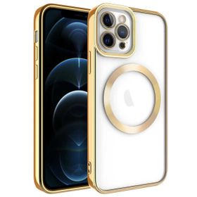 Ceponya Apple iPhone 12 Pro Magsafe Wireless Şarj Özellikli Setro Silikon Kılıf