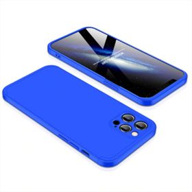 Ceponya Apple İphone 12 Pro Max Ays Mavi Kenarlı Kapak Kılıf