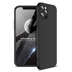 Ceponya Apple İphone 12 Pro Max Ays Mavi Kenarlı Kapak Kılıf