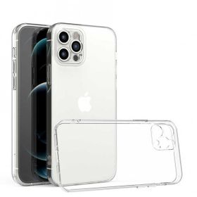 Ceponya Apple iPhone 12 Pro Max Kamera Korumalı Süper Silikon Kapak Kılıf