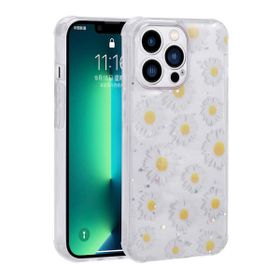 Ceponya Apple iPhone 12 Pro Max Simli Desenli Kamera Korumalı Parlak Popy Kapak Kılıf
