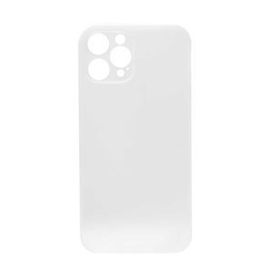 Ceponya Apple iPhone 12 Pro Ultra İnce Lüks Kamera Çıkıntılı PP Silikon Kılıf