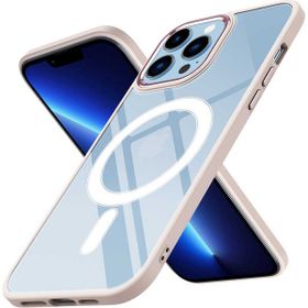 Ceponya Apple iPhone 12 Pro Wireless Şarj Özellikli Krom Magsafe Silikon Kapak Kılıf