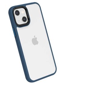 Ceponya Apple İphone 13​​ Cann Mavi Kenarlı Kapak Kılıf