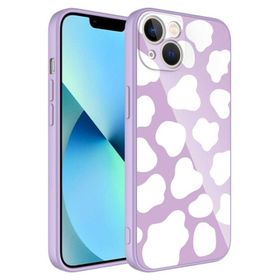 Ceponya Apple iPhone 13 Kamera Korumalı Desenli Sert Silikon Epoksi Kapak Kılıf
