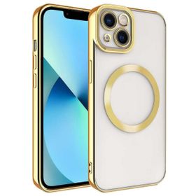 Ceponya Apple iPhone 13 Magsafe Wireless Şarj Özellikli Setro Silikon Kılıf