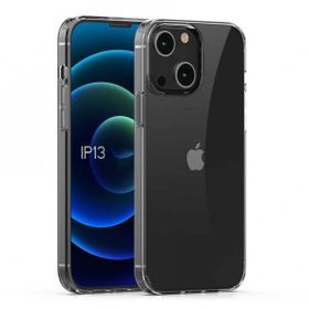 Ceponya Apple İphone 13 Mini Şeffaf Lüx Ultra Koruma Silikon Kılıf