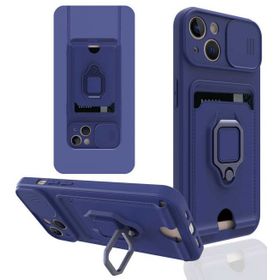 Ceponya Apple İphone 13 ​ Pelit Lacivert Kapak Kılıf