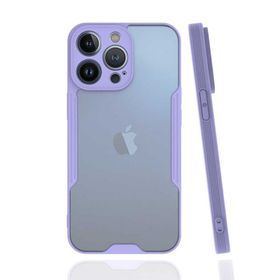 Ceponya Apple İphone 13 Pro Kamera Korumalı Arkası Şeffaf Silikon Kılıf