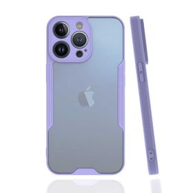 Ceponya Apple İphone 13 Pro Kamera Korumalı Arkası Şeffaf Silikon Kılıf