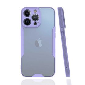 Ceponya Apple İphone 13 Pro Kamera Korumalı Arkası Şeffaf Silikon Kılıf