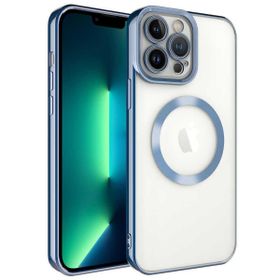 Ceponya Apple iPhone 13 Pro Max Magsafe Wireless Şarj Özellikli Setro Silikon Kılıf
