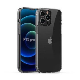 Ceponya Apple iPhone 13 Pro Max Şeffaf Lüx Ultra Koruma Silikon Kılıf