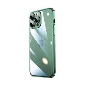 Ceponya Apple iPhone 13 Pro Max Sert Pc Renkli Çerçeveli Riksos Kapak Kılıf