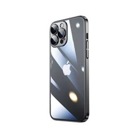 Ceponya Apple iPhone 13 Pro Max Sert Pc Renkli Çerçeveli Riksos Kapak Kılıf