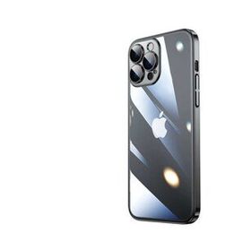 Ceponya Apple iPhone 13 Pro Sert Pc Renkli Çerçeveli Riksos Kapak Kılıf