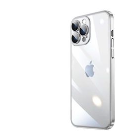 Ceponya Apple iPhone 13 Pro Sert Pc Renkli Çerçeveli Riksos Kapak Kılıf