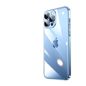 Ceponya Apple iPhone 13 Pro Sert Pc Renkli Çerçeveli Riksos Kapak Kılıf
