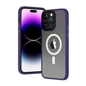 Ceponya Apple iPhone 13 Pro Wireless Şarj Özellikli Hibrit Magsafe Kapak Kılıf