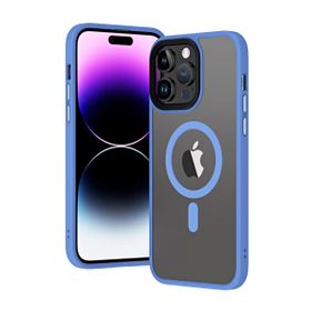 Ceponya Apple iPhone 13 Pro Wireless Şarj Özellikli Hibrit Magsafe Kapak Kılıf
