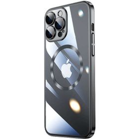 Ceponya Apple iPhone 13 Pro Wireless Şarj Özellikli Sert Pc Riksos Magsafe Kapak Kılıf