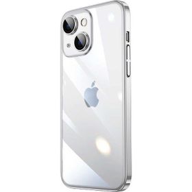 Ceponya Apple iPhone 13 Sert Pc Renkli Çerçeveli Riksos Kapak Kılıf