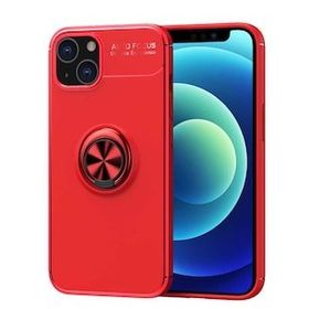 Ceponya Apple İphone 13 Standlı Yüzüklü Manyetik Silikon Kılıf