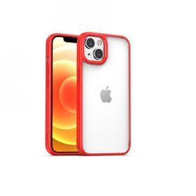 Ceponya Apple İphone 13 Yükseltilmiş Kenar Korumalı Silikon Kılıf