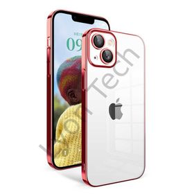 Ceponya Apple iPhone 14 Kamera Korumalı Renkli Çerçeveli Zore Garaj Kapak Kılıf