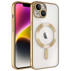 Ceponya Apple iPhone 14 Plus Kamera Korumalı Magsafe Wireless Şarj Özellikli Zore Demre Kapak Kılıf