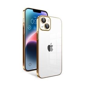 Ceponya Apple iPhone 14 Plus Kamera Korumalı Renkli Çerçeveli Zore Garaj Kapak Kılıf