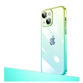 Ceponya Apple iPhone 14 Plus Parlak Renk Geçişli Kamera Korumalı Zore Senkron Kapak Kılıf