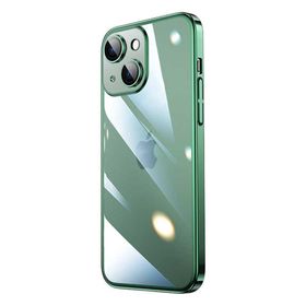 Ceponya Apple iPhone 14 Plus Sert Pc Renkli Çerçeveli Zore Riksos Kapak Kılıf