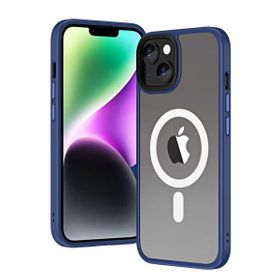 Ceponya Apple iPhone 14 Plus Wireless Şarj Özellikli Hibrit Magsafe Kapak Kılıf