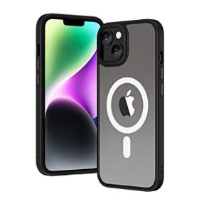Ceponya Apple iPhone 14 Plus Wireless Şarj Özellikli Hibrit Magsafe Kapak Kılıf